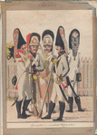 Grenadiere v. verschied. Regimentern. 1807