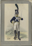 Soldat von königl. Spanischen Inft. Regt. Barcelona. 1807