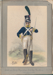 Soldat von königl. Spanischen Inft. Regt. Barcelona. 1807