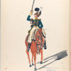 Officier der Garde Cheval [?] Leger. 1811