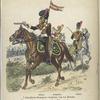 Das Heer Joseph Napoleons. Kavallerie-Regiment: Lanciers von La Mancha (Lancier, Trompeter, Offizier). 1811