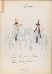 Linea Kavalerie, 2-o Regimento.  (King Joseph Napoleon).  1812