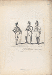 Troupes Espagnoles: Artilleur, Fusilier, Reg-t d'Estramadure, Dragon de Zamora. [1812]
