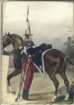 Lanceros de la Guardia Real.