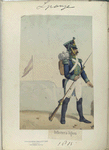Infanteria ligera. 1815