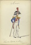 Capitan. Infanteria de linea. 1820