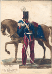 V-o R-a [Voluntario Realista] de Caball.  1823