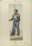 Guardia real. Cazadores. 1824