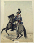 Coracero. Guardia real. 1824