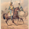 Egercito Español.  Reg-to de Bailen: 5-o de Cazadores; Oficial y soldados