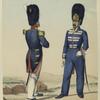 Guardia real. Oficial de Provinciales, Oficial de Infanteria. 1830