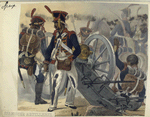 Spanische Artillerie. 1831