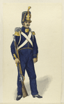 Voltigeur von der Königl. Infanterie in Revue Uniform. 1835