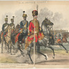 K.K. Oestere. Armée, Ungarischer General und Brigade Adjutant en Parade