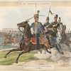 K.K. Oestere. Armée, Ungarischer General und Brigade Adjutant en Campagne