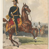 K.K. Oestere. Armée, Ungarischer General und Brigade Adjutant en Parade