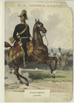 K.K. Oestere. Armée, Ungarischer General und Brigade Adjutant en Parade