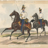 K.K Österreich Armée, Stabs-Officier der Deutschen Linien Infanterie und Begiments Adjutant