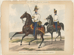 K.K Österreich Armée, Stabs-Officier der Deutschen Linien Infanterie und Begiments Adjutant