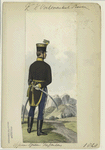 K.K Österreich Armée, Officier Grenze Infanterie