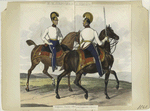 K.K. Oesterr. Armée, Dragoner Staabs-Officier und Regiments Adjutant