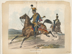 K.K. Oesterr. Armée, Hussaren Staabs-Officier