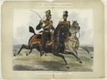 K.K. Oesterr. Armée, Hussaren Staabs-Officier und Regiments-Adjutant