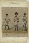 K.K. Oesterreichische Armee, Offizier, Grenadier, Füselier, Während des siebenjährigen Krieges