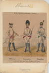 K.K. Oesterreichische Armee, Offizier, Grenadier, Füselier, Während des siebenjährigen Krieges