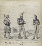 Chapelgorris (Leichte Infanterie der Königin). 1838