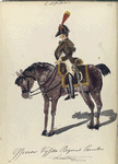 España, officier vijfde regiment cavalierie linie