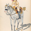España, trompette derde regiment cavalerie linie