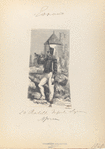 20 Batallon [de] Infanteria Ligera . [Trompeta ?]  1848