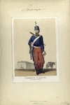 Chasseur a chevál (grande tenue). 1860