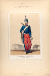 Chasseur a chevál (grande tenue). 1860