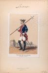 Garde de la Reine (grande tenue). 1860