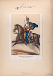 Hussard de Pavia (grande tenue). 1860