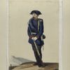 Gendarmerie à pied  (petite tenue). 1860
