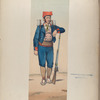Guerra de Africa. Voluntario Catalan. 1860