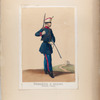 Douanier à cheval (grande tenue). 1860