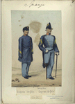 Imbalidos: Sargento (de gala), Capitan (de gala). 1862