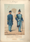 Imbalidos: Sargento (de gala), Capitan (de gala). 1862
