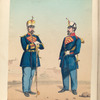 Infanteria de linea. Tambor Mayor, Musico. 1862