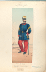 Isla de Cuba. Capitan (con poncho). 1862