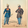 Infanteria de linea: Coronel (de gala),  2-o Comandante (de diario). 1862