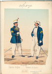 Filipinas. Capitan (de gala), Teniente (de diario). 1862