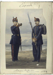 Marine Infanterie. 1862