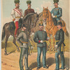 Veld-maarschalk; generaal der artillerie; generale staf; officier der jagers; officier der infanterie; officier der infanterie; marsch-tenue