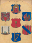 Armas De Los Tercios Viejos, XVII. Sevilla, XVIII. Valen[cia], XIX. Toledo, XX. Cuenca. XXI. España, XXII. Mallorca, XXIII. Yrlanda