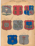 Armas de Los Regimientos Modernos, LV. Albuhera, LVI. Reyna Gemelo, LVII. Fernando 7º, LVIII. Reyna 2º Gemelo, LIX. Bailen 1er Gemelo, LX. Union 1er Gemelo, LXI. Infante 1er Gemelo, LXII. San Fernando